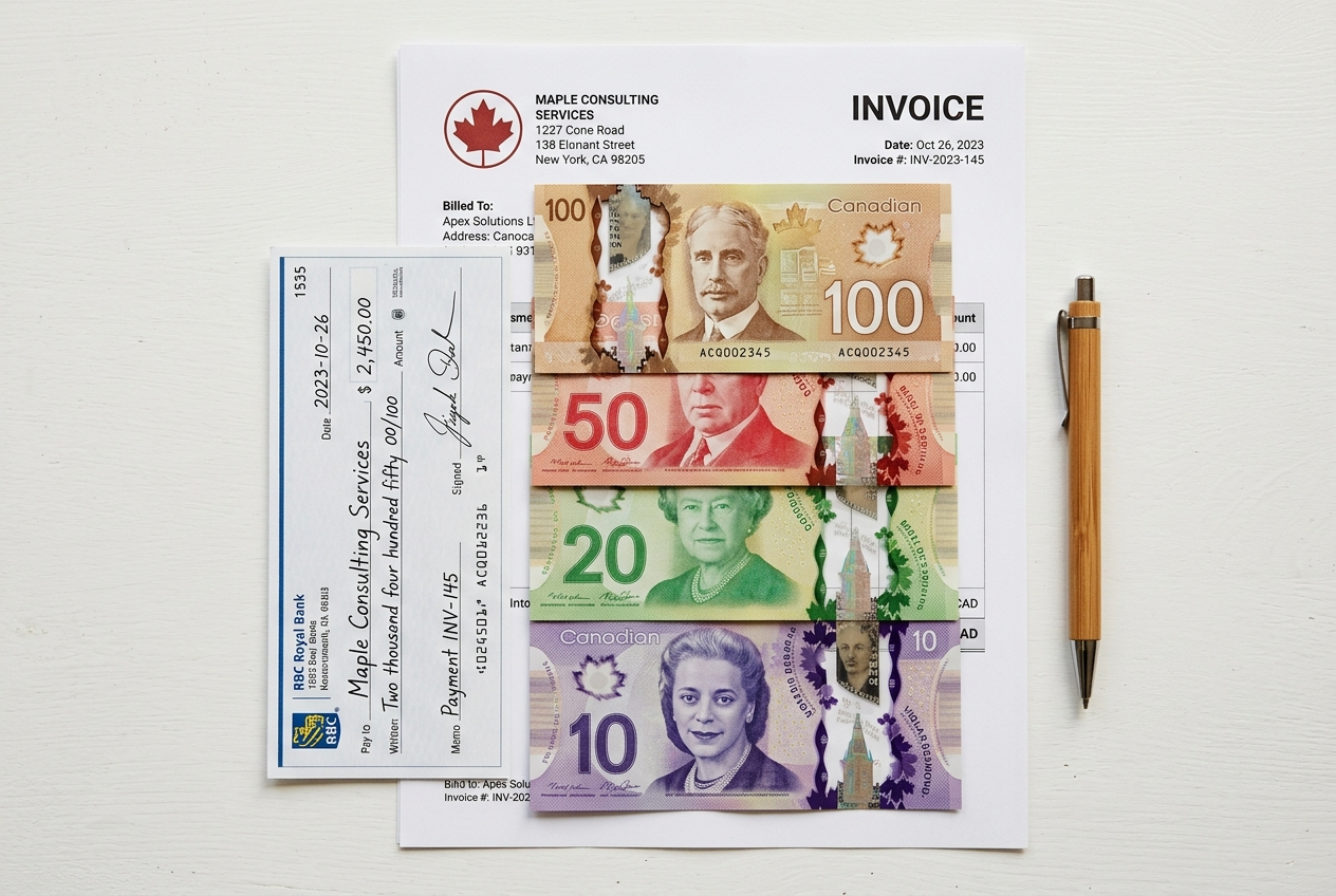 cash cheque
